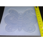 mal raamhanger vlinder